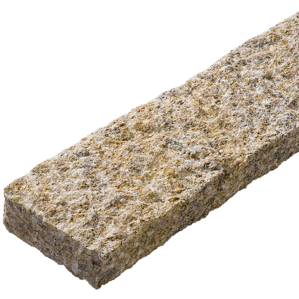 御影笠石 錆 六面ノミギリ仕上げ | 造園資材館