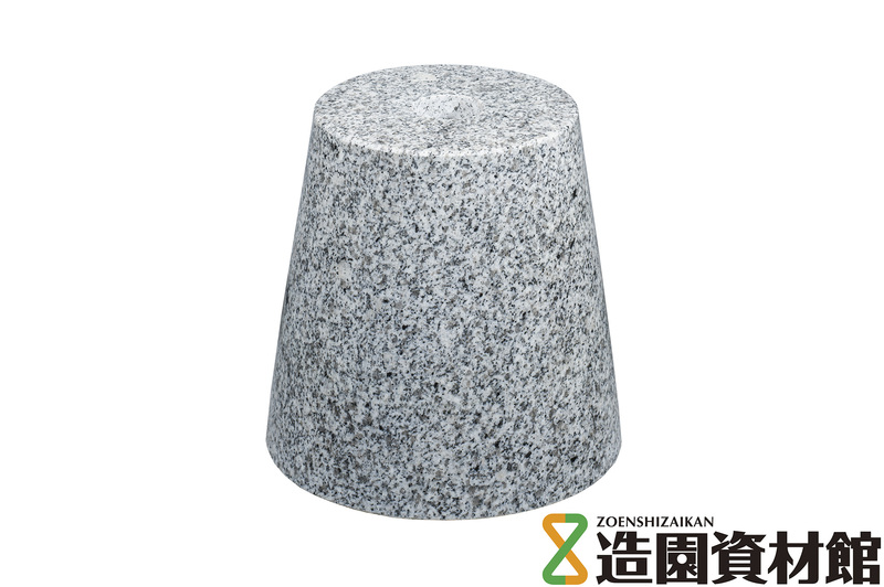 つか石 丸 白 本磨き仕上げ | 造園資材館