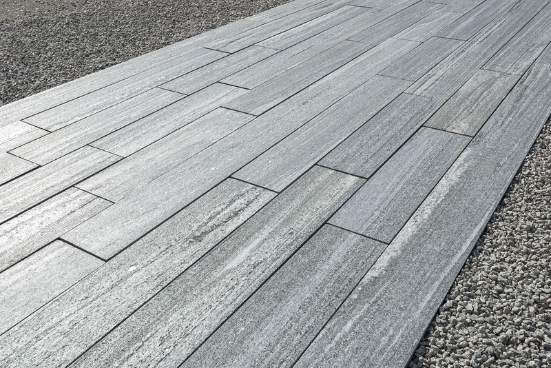 御影石 スカイグレイ ストライプ | 造園資材館