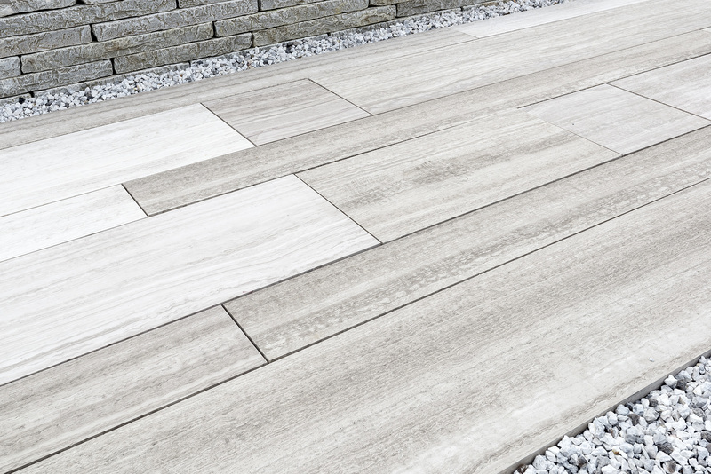 ライムストーン ホワイトウッド ストライプ | 造園資材館