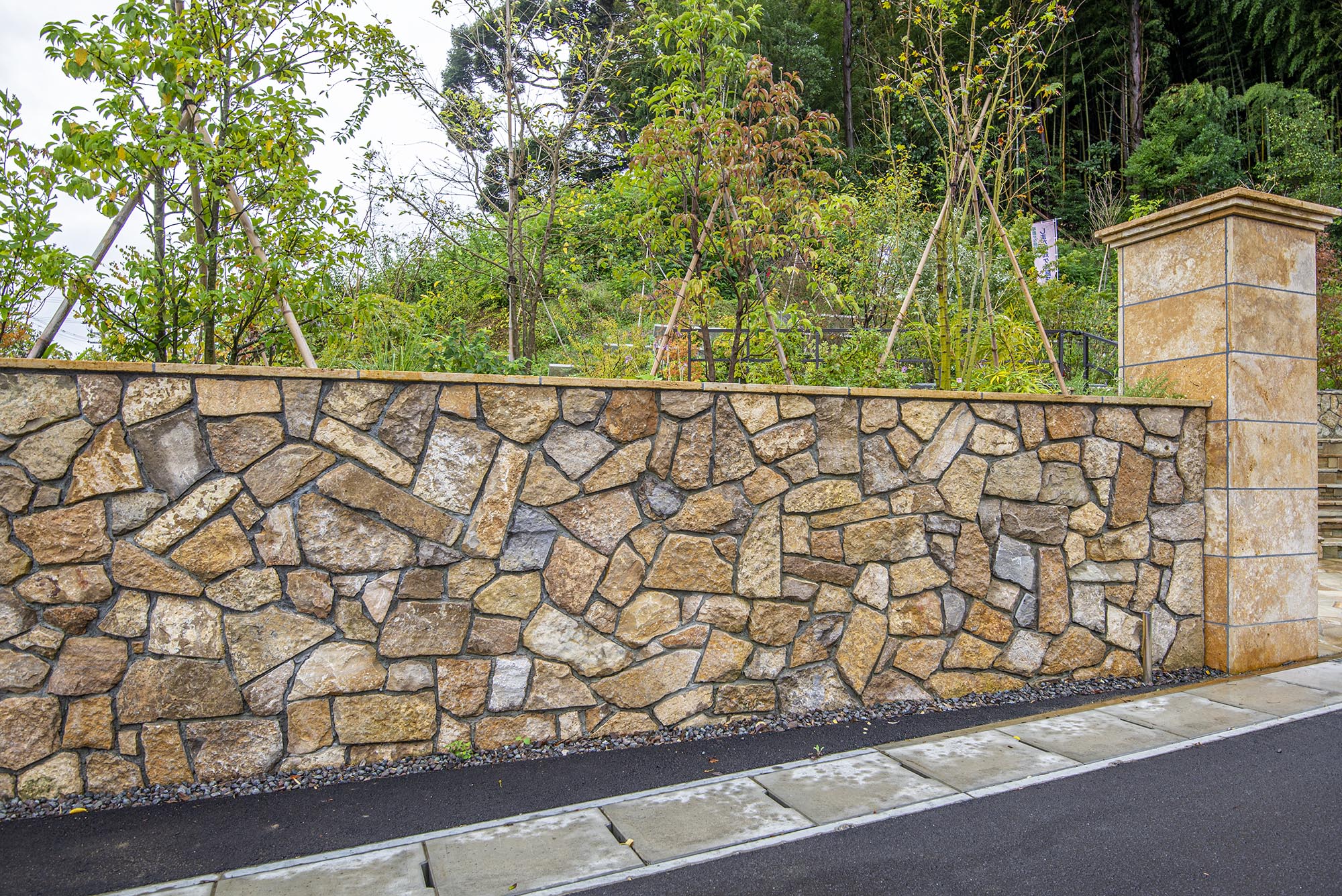 ロックフェイス コーヒーブラウン | 造園資材館