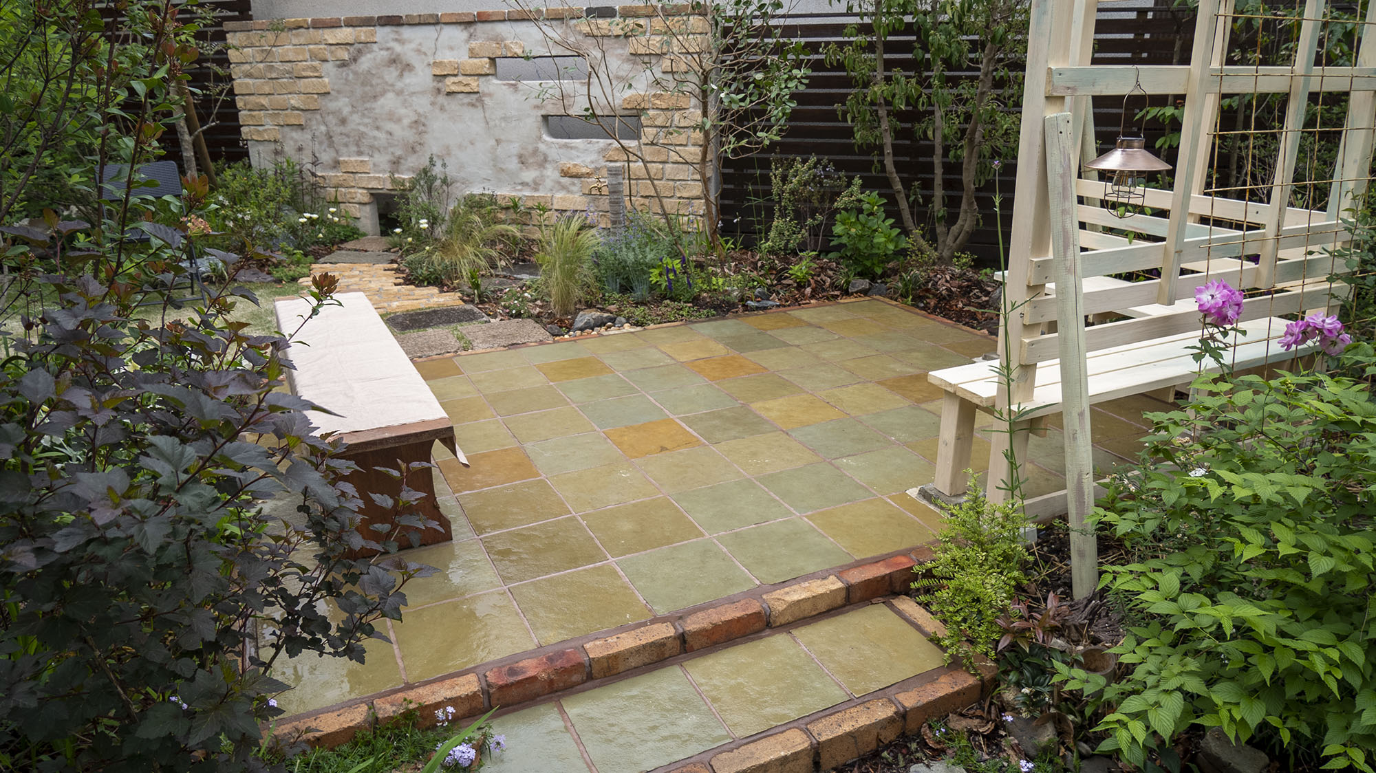 ヴィスタストーン ライムフラッグ ブラウン (自然肌) | 造園資材館