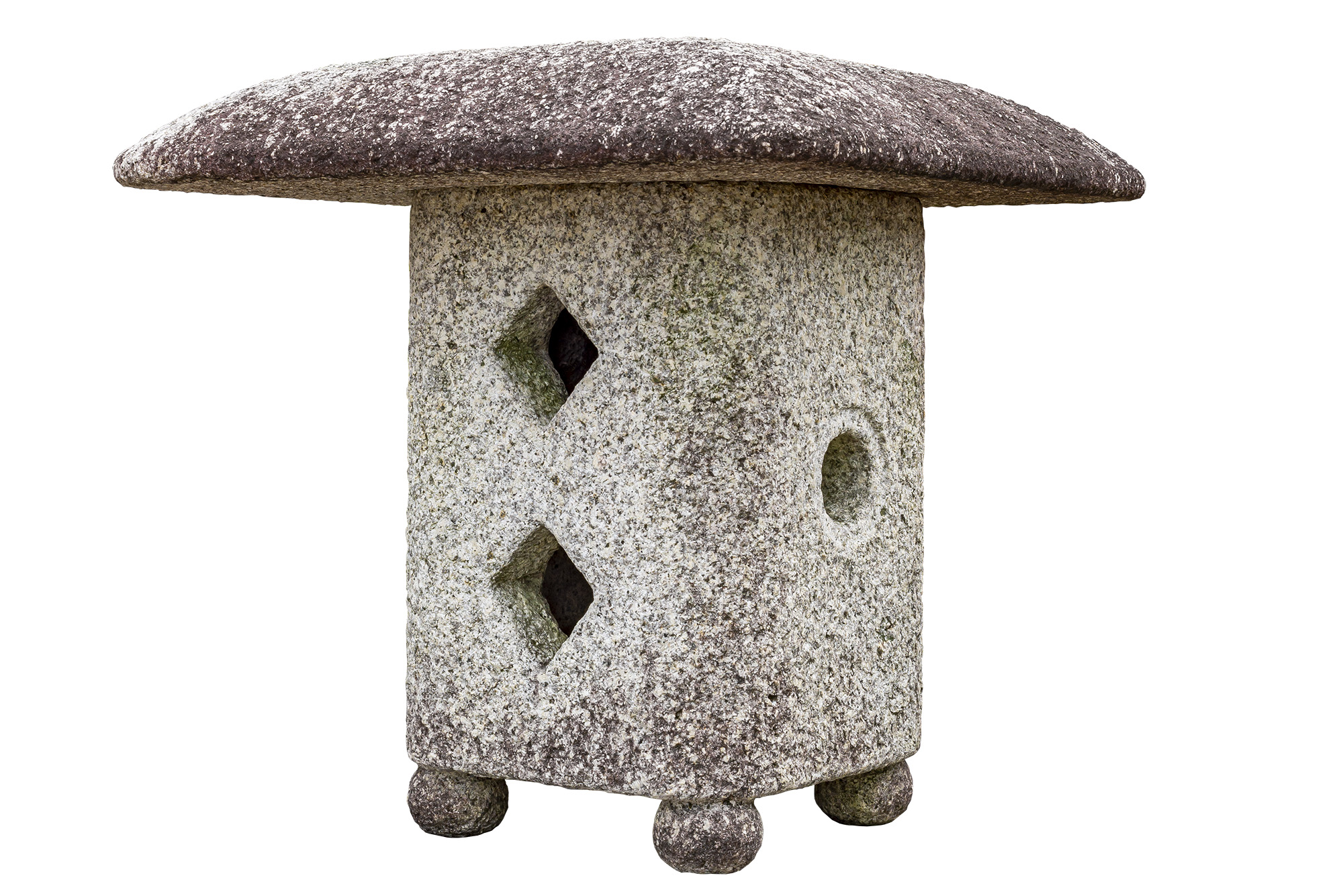 蛭川御影 岡崎製灯篭 吉水型 | 造園資材館