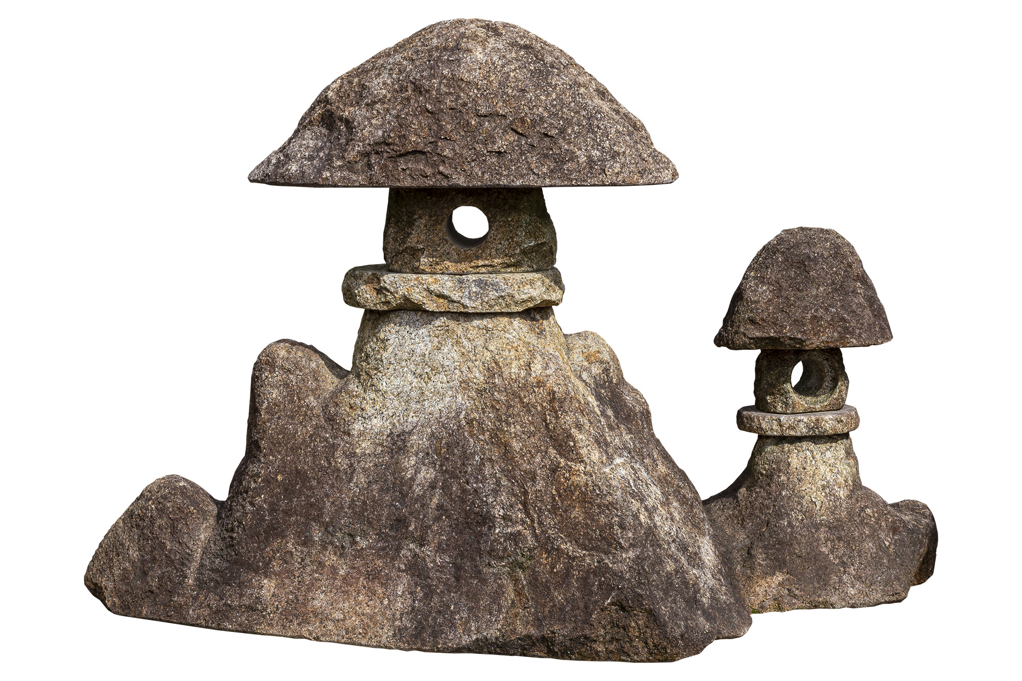 庵治石 自然灯篭 | 造園資材館