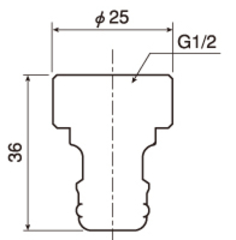 ワンタッチニップル メッキ付 | 造園資材館