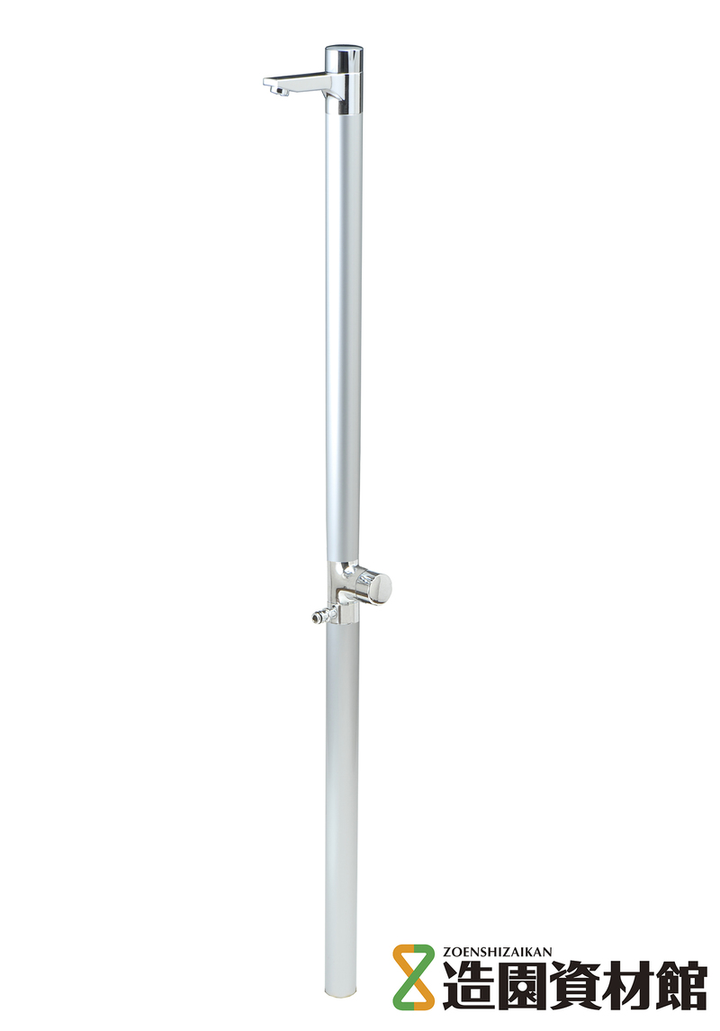 回転散水栓柱 LibertaⅡ シルバー | 造園資材館